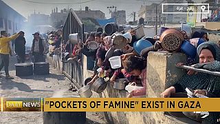 "Pockets of famine" already in Gaza, says UN