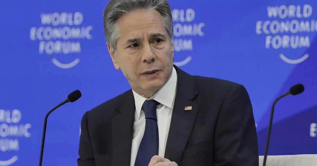 U.S. secretary of state Antony Blinken emphasizes global food security commitment at Davos U.S. secretary of state Antony Blinken emphasizes global food security commitment at Davos