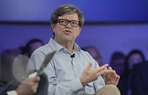 Yann LeCun, Meta's lead AI scientist and pioneer of AI attends the Annual Meeting of World Economic Forum in Davos, Switzerland, Tuesday, Jan. 16, 2024. 