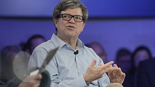 Yann LeCun, Meta's lead AI scientist and pioneer of AI attends the Annual Meeting of World Economic Forum in Davos, Switzerland, Tuesday, Jan. 16, 2024. 