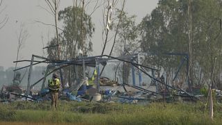 Firework factory explosion claims lives in central Thailand
