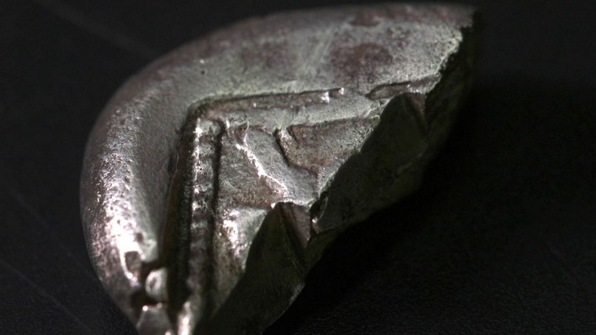 سکه نقره‌ای یافت‌شده در اسرائیل