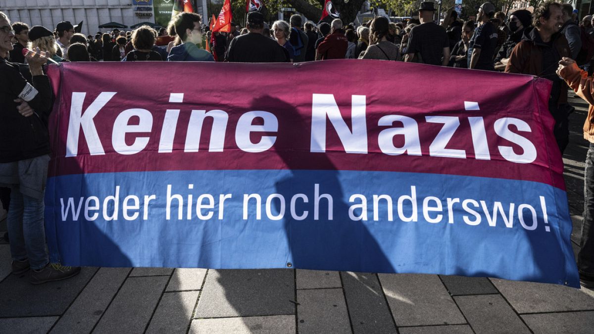 Almanya'da AfD karşıtı gösteri