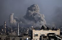 Israelischer Bombenangriff in Chan Yunis im südlichen Gazastreifen