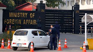 ورودی وزارت امور خارجه پاکستان در شهر اسلام آباد