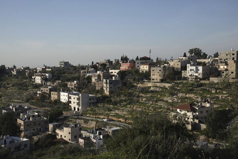 Tipikus ciszjordániai falu Beit Rima, ahol két nappal korábban öltek meg az izraeli erők egy tinédzsert, aki nem jelentett fenyegetést az AP kutatásai alapján