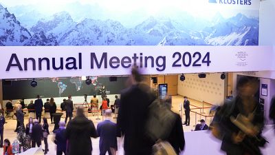 Una folta delegazione della Commissione europea è intervenuta al Forum economico mondiale di Davos