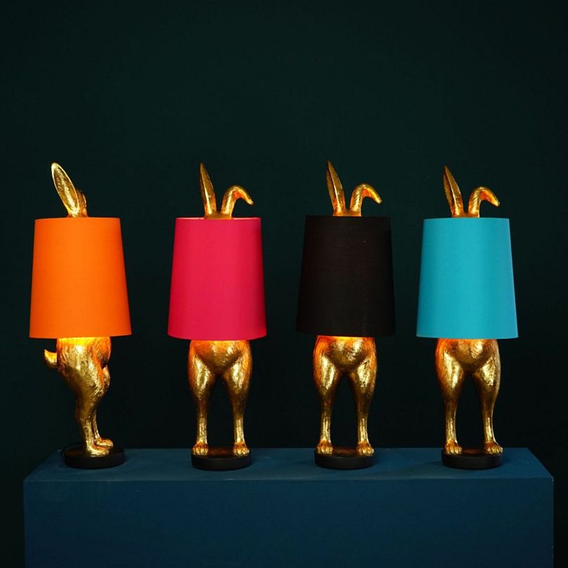 'Hiding Bunny' table lamp by Werner Voss