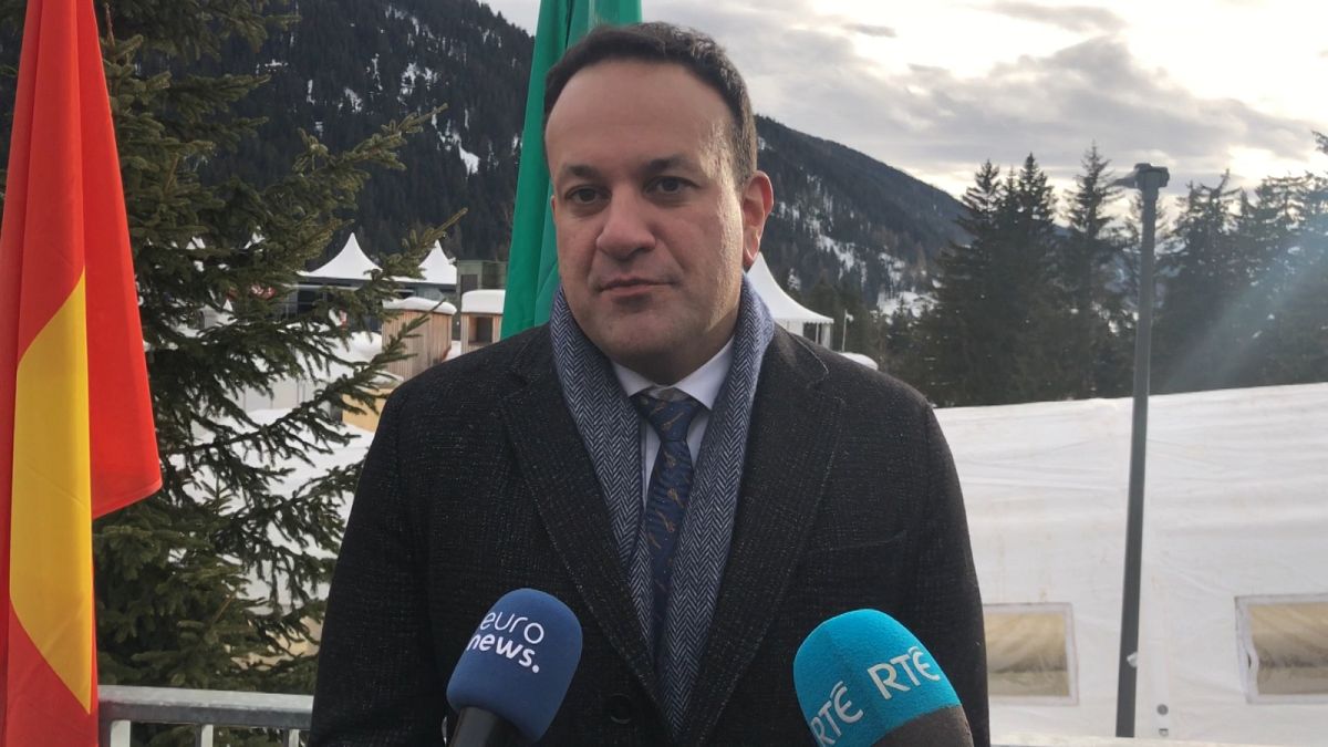 Irish PM at Davos: 'Fight for Ukraine is a fight for wider European values' thumbnail