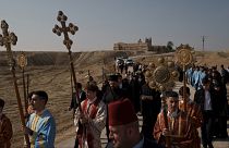 احتفالات بعيد الغطاس في الضفة الغربية