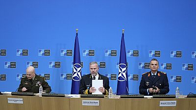NATO-Pressekonferenz zum angekündigten Militärmanöver