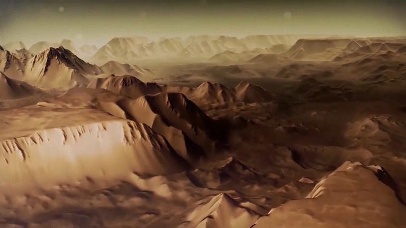 Imágenes de la exploración marciana