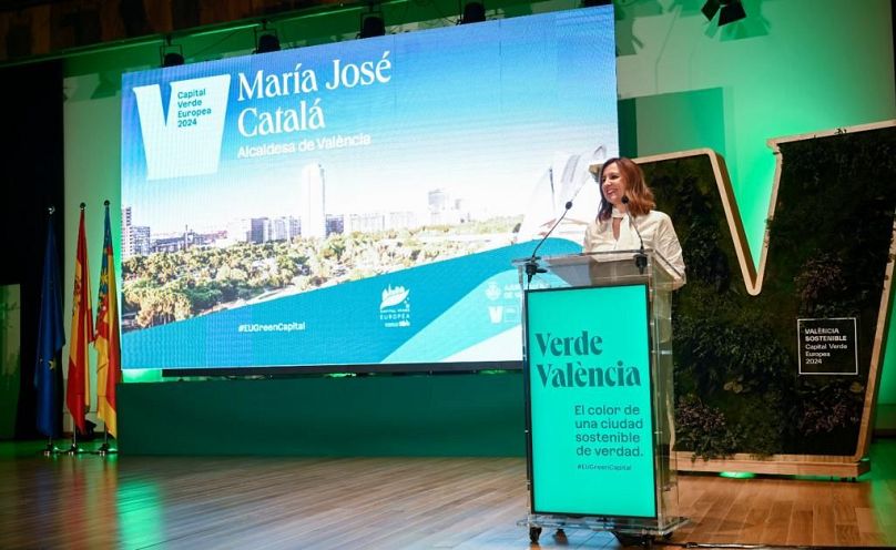 La maire de Valence, María José Catalá, souhaite que Valence devienne "une ville plus humaine, plus durable et mieux préparée à lutter contre le changement climatique.