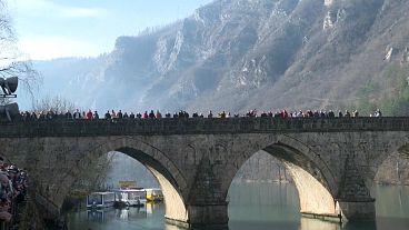 الصرب الأرثوذكس يحتفلون بعيد الغطاس في البوسنة