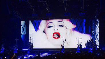 Madonna a londoni O2 arénában 2015. december 1-jén