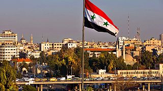 العلم السوري في دمشق