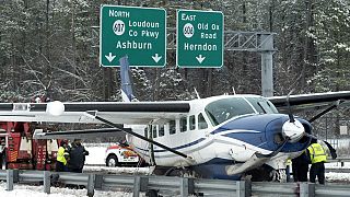 Southern Airways Express, Flug 246, nach der Notlandung auf dem Loudoun County Parkway durchgeführt., 19. Januar 2024