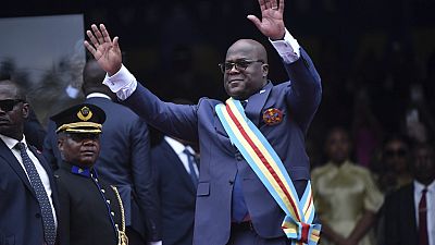 Congo's President Felix Tshisekedi is sworn into office following disputed reelection