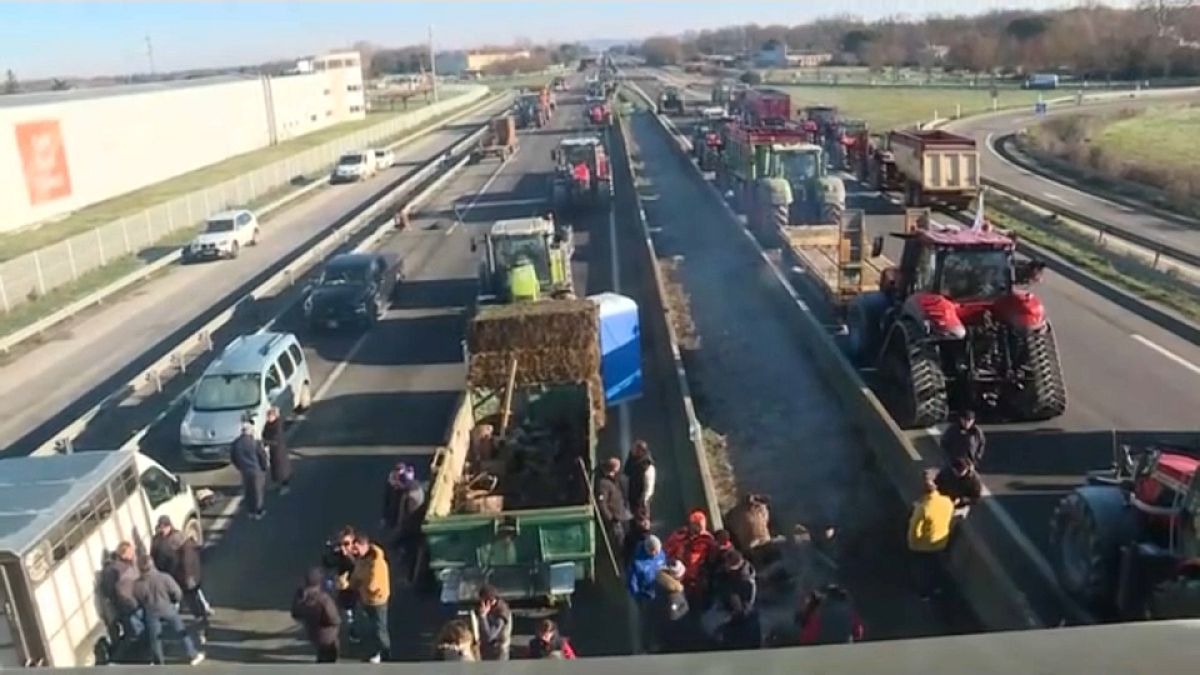 اعتراض کشاورزان در آلمان و فرانسه