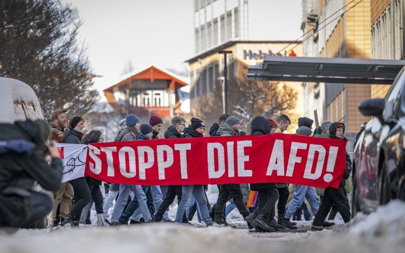 Manifestaciones contra AfD en Alemania.