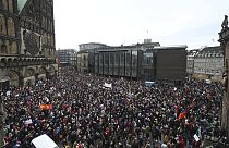 مظاهرة في ألمانيا دعمًا للمهاجرين
