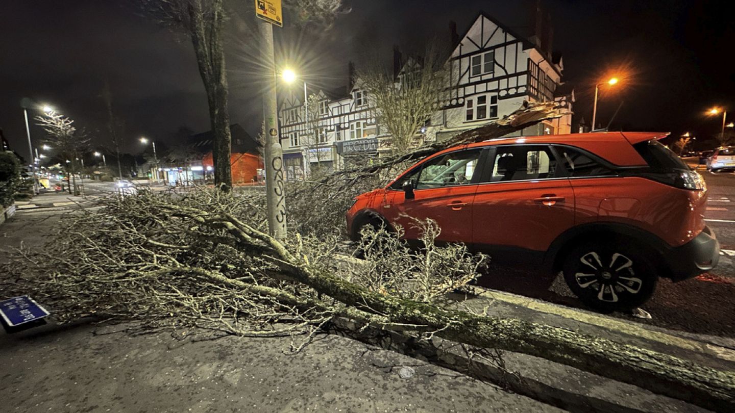 Weather warnings in place as wet and windy conditions move across the UK