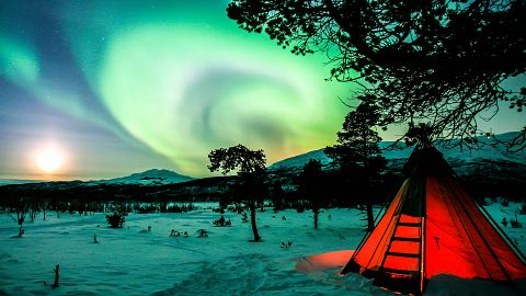 The northern lights are currently looking stronger than they have in at least a decade. 