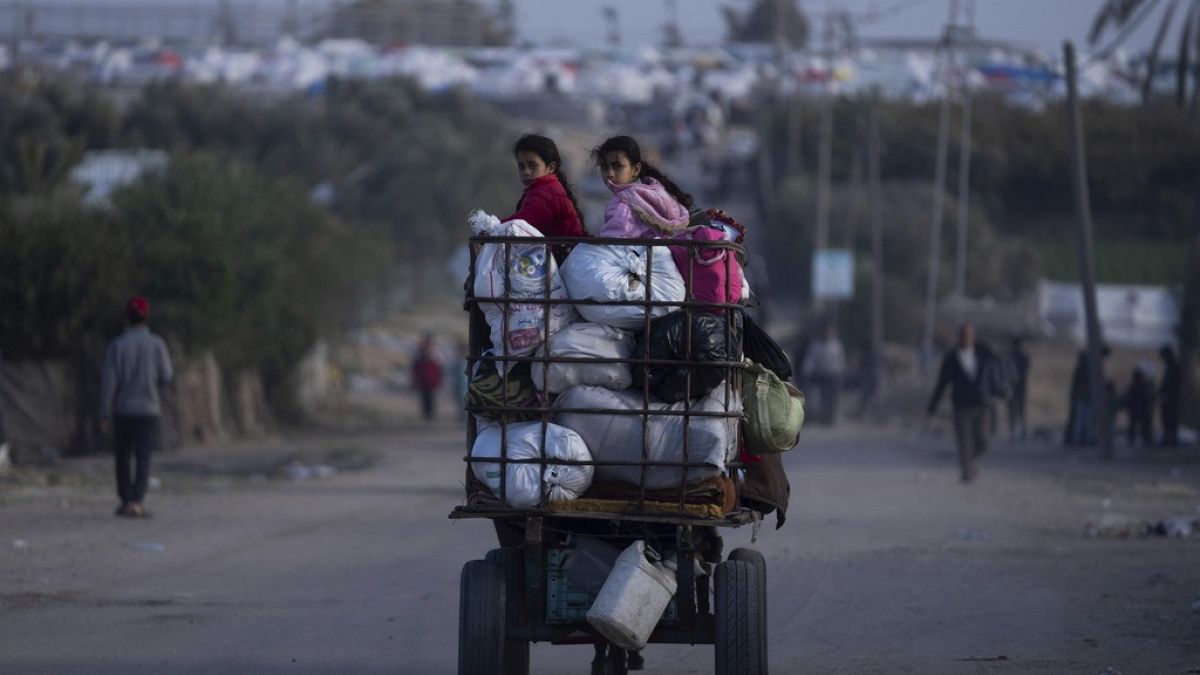 Vertriebene im Gaza-Streifen