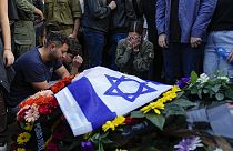 Funérailles d'un soldat de Tsahal, Netanya, le 31 décembre 2023