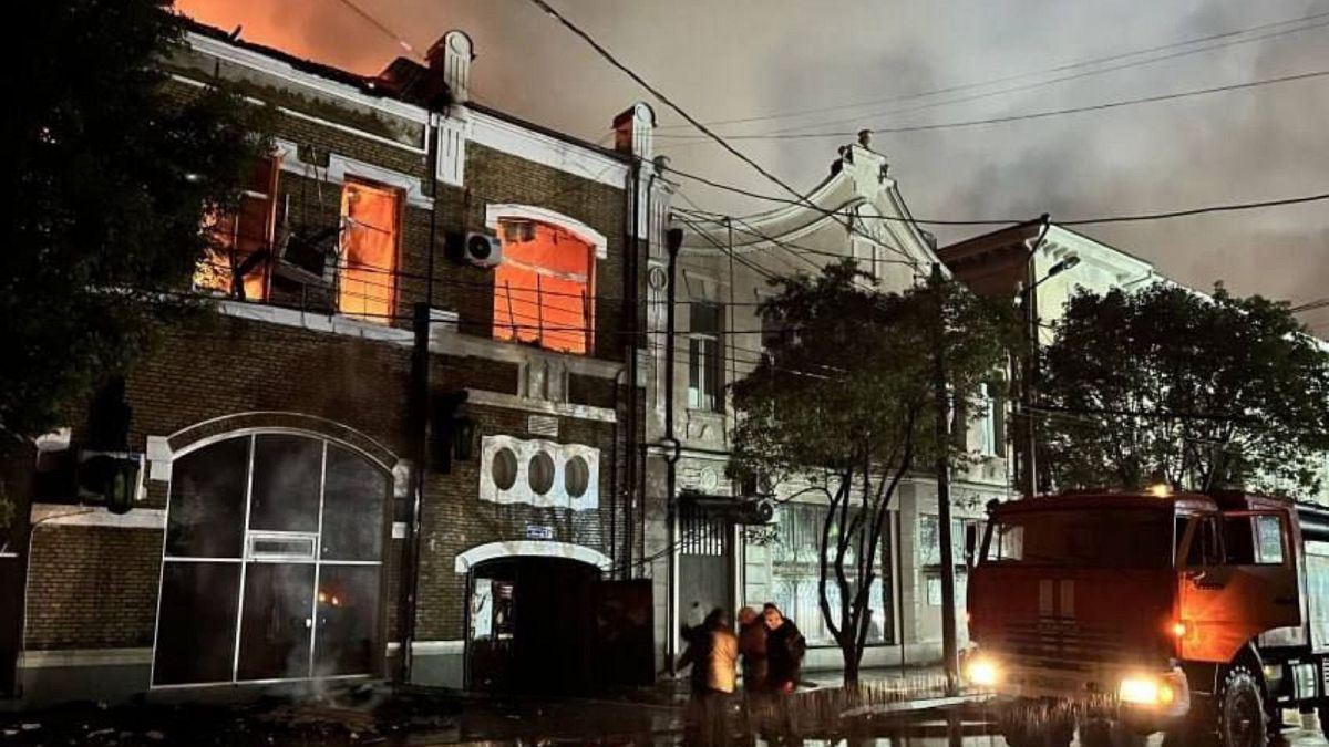 Fire destroys thousands of artworks in Georgia’s separatist region of Abkhazia thumbnail