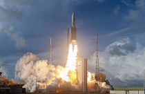 The Ariane-5 launcher takes off in 2022