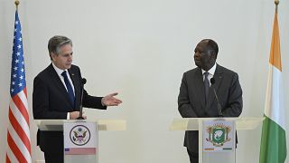 Ivorian president hosts U.S. Secretary of State, talks security