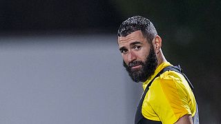 Suudi el İttihad takımınının forvet oyuncusu Fransız futbolcu Karim Bezema