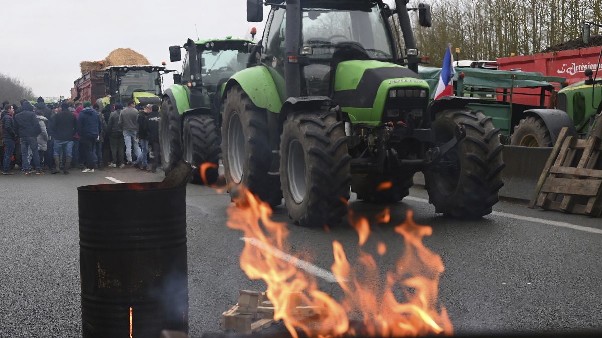 احتجاجات الفلاحين في فرنسا