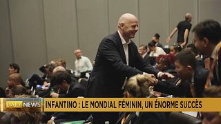 FIFA President Infantino commends women's football and coaches at Zurich forum