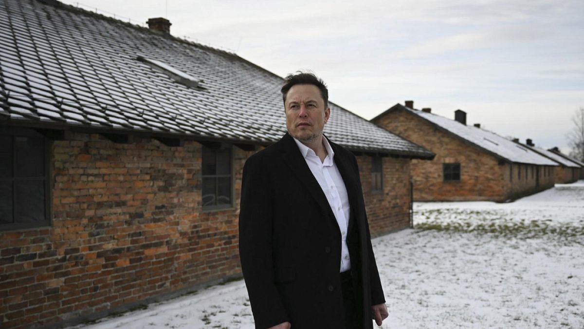 Elon Musk in Auschwitz