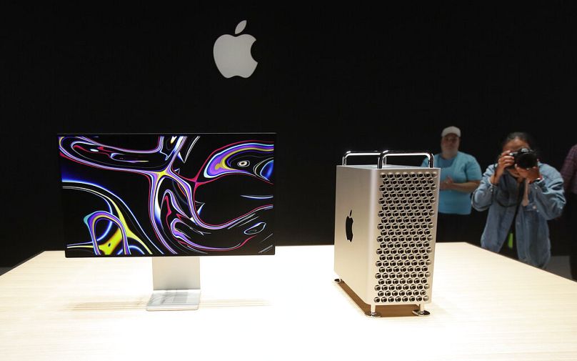 Der Mac Pro im Ausstellungsraum auf der Apple Worldwide Developers Conference in San Jose, Kalifornien, am 3. Juni 2019.