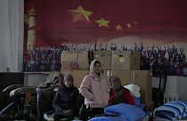καταφύγιο σεισμόπληκτων στην Κίνα