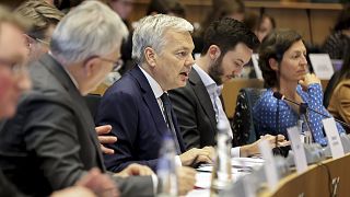 Los eurodiputados acusaron a Didier Reynders, Comisario europeo de Justicia, de dar respuestas evasivas sobre los fondos comunitarios congelados a Hungría.
