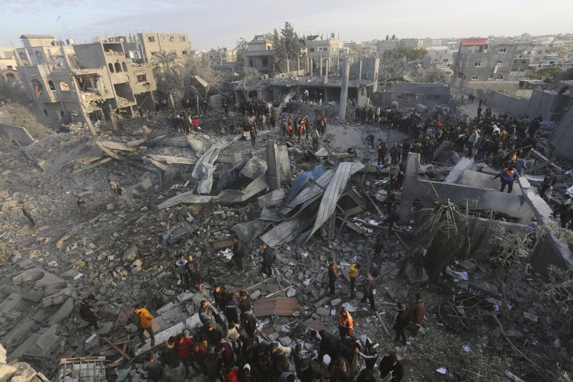 الدمار في شمال قطاع غزة