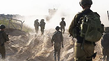 عناصر من الجيش الإسرائيلي في قطاع غزة