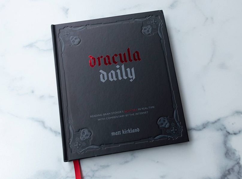 The hardback edition of 'Daily Dracula'