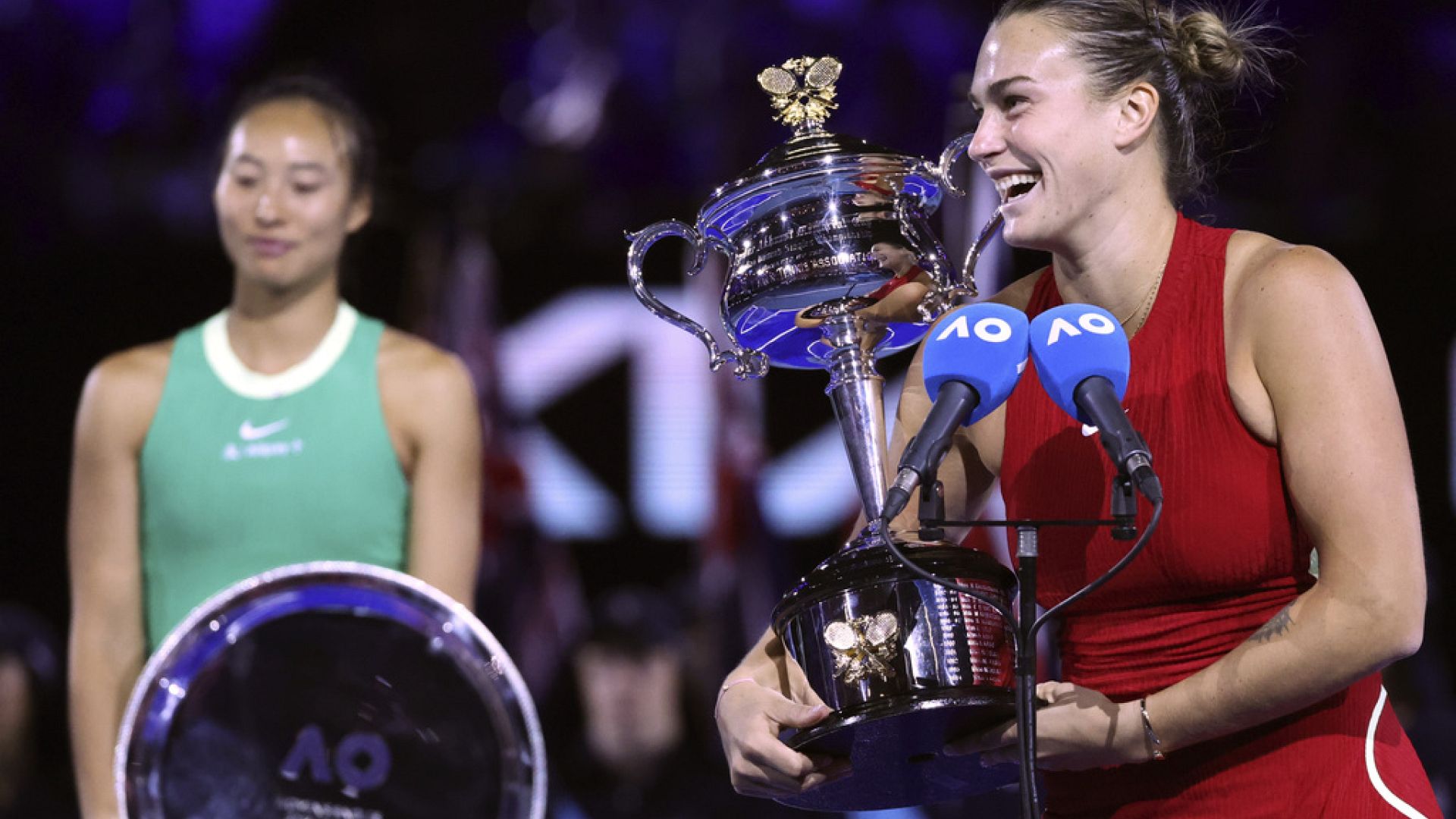 Tennis la Bélarusse Aryna Sabalenka conserve son titre à l'Open d