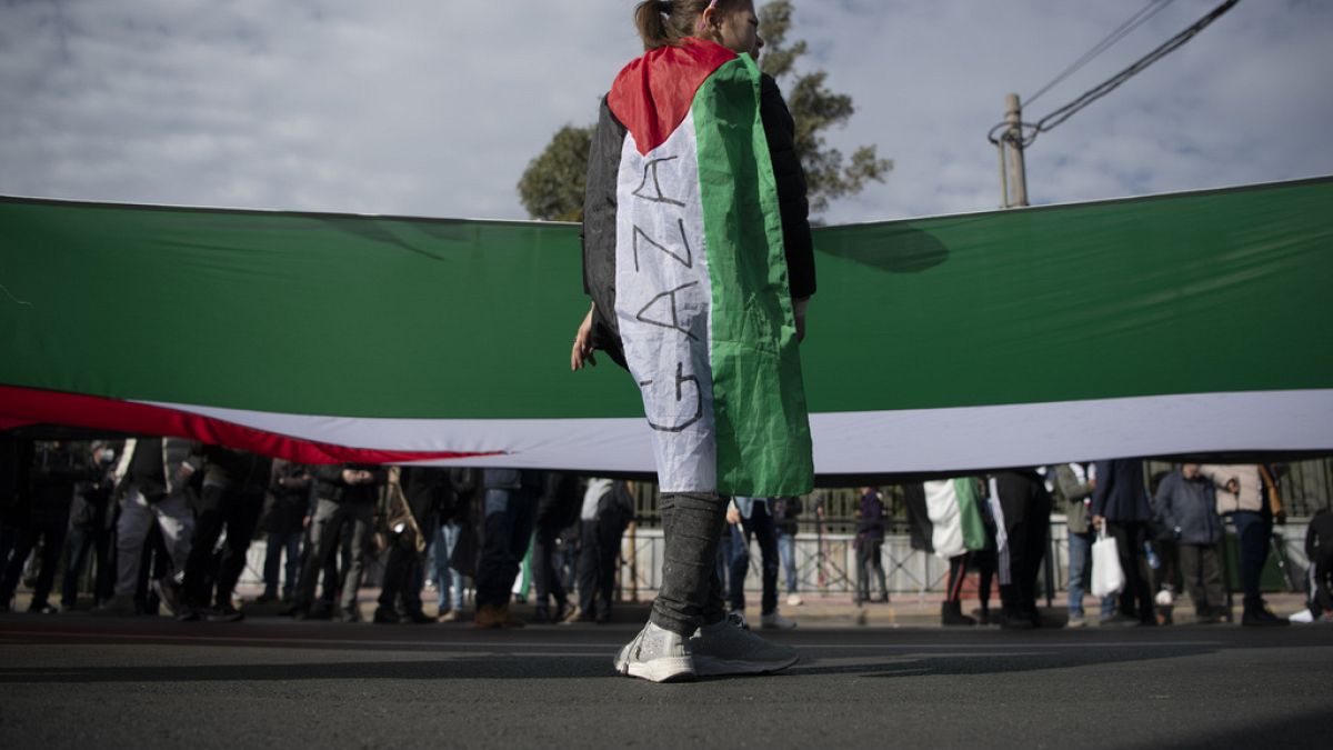 Συλλαλητήριο υπέρ των Παλαιστινίων