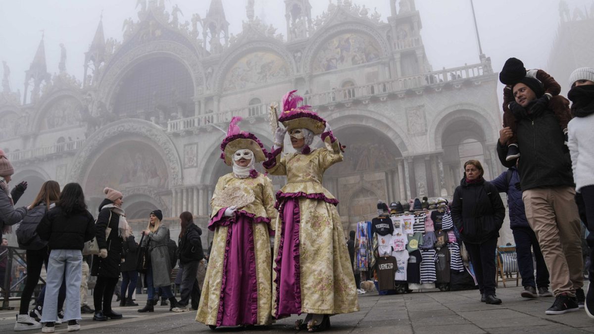 Der Karneval von Venedig 2024 hat begonnen