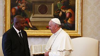 Centrafrique : Touadera rencontre le Pape François au Vatican