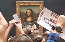 Léonard de Vinci’nin Louvre Müzesi'ndeki Mona Lisa tablosu