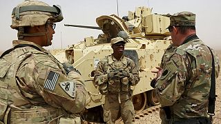 Ündün'de görev yapan ABD askerleri 