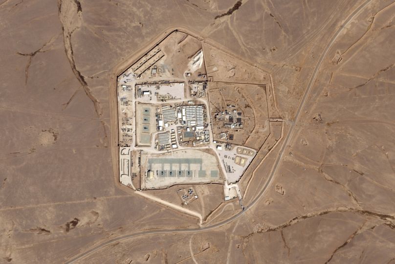 "Tower 22" heißt der US-Militärstützpunkt an der Grenze zu Syrien, auf den die Drohne abgeworfen wurde.
