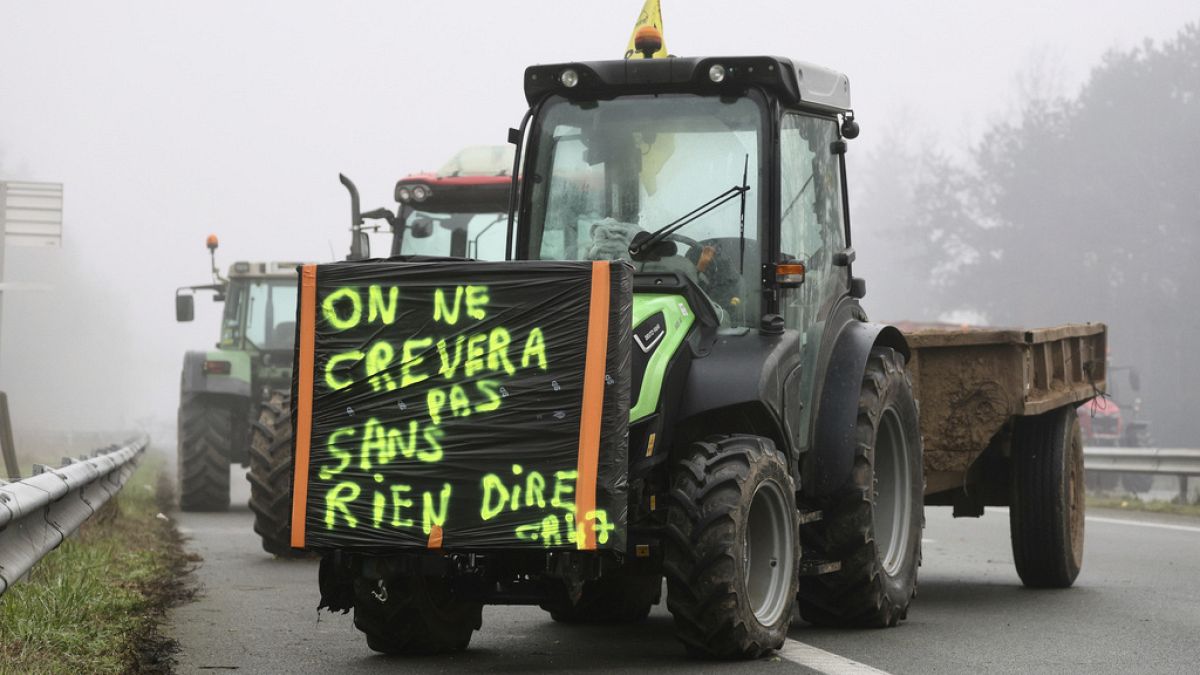 Fransız çiftçilerin eylemi